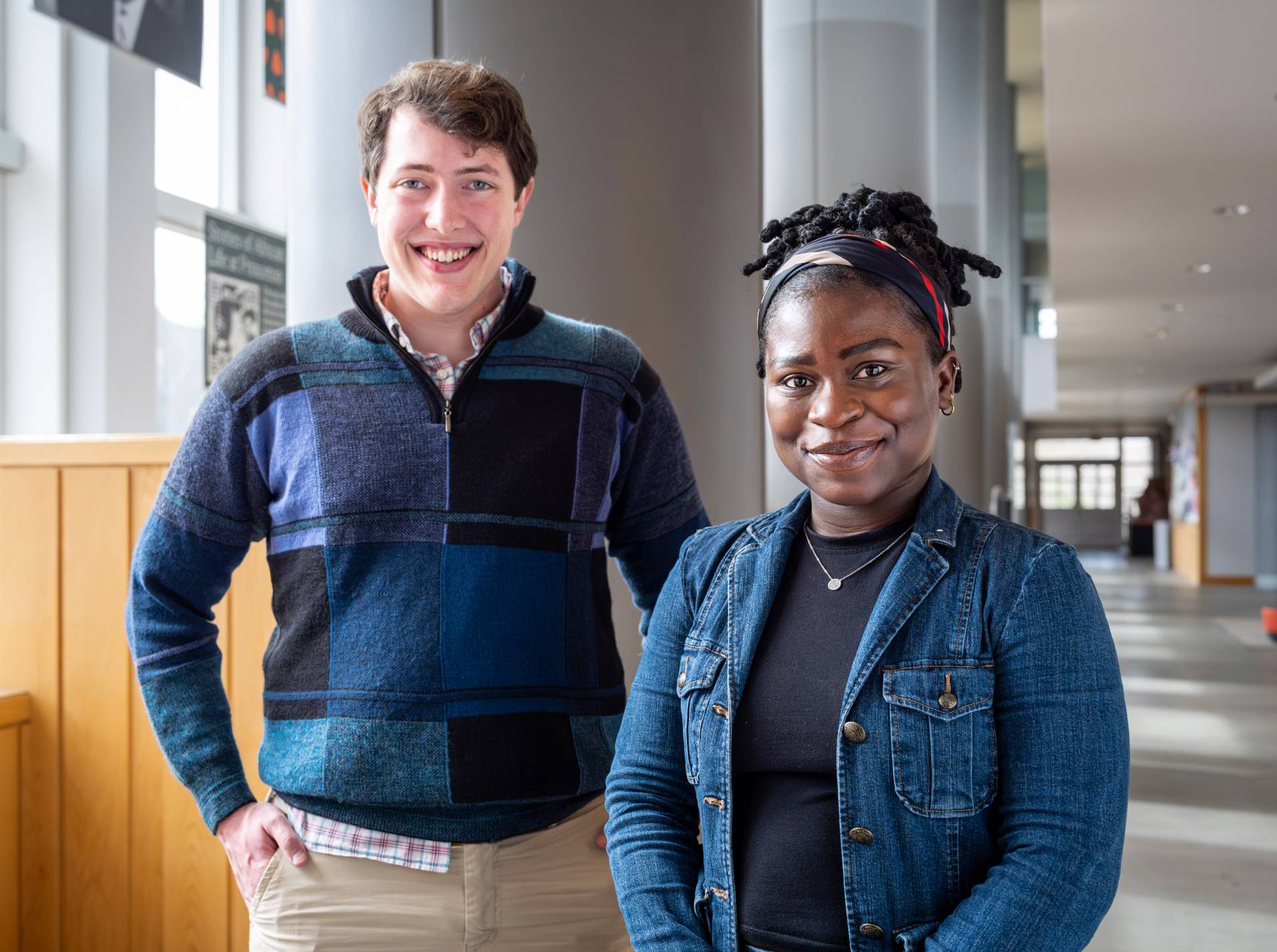 Patrick Newcombe and Azi Jones