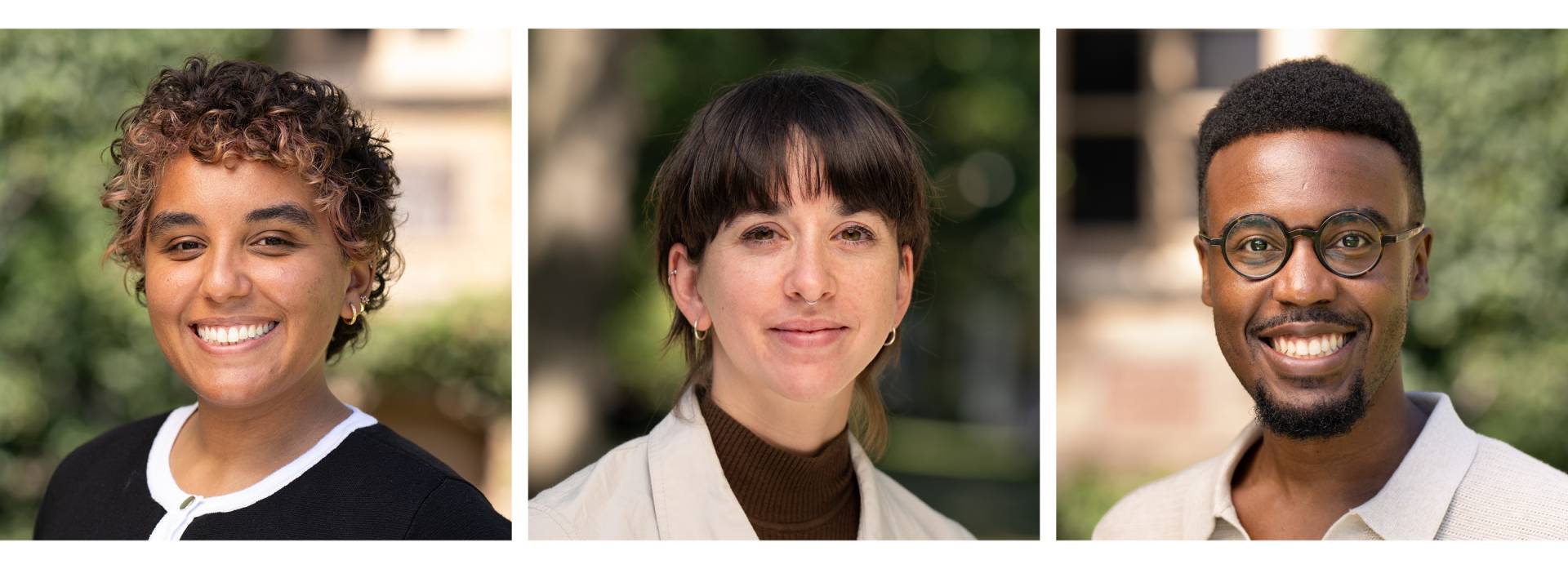 Salma Abdel Magid, Sam Bourgault and Chris Carr. 