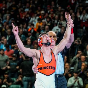 Pat Glory '23 National Champion in Wrestling