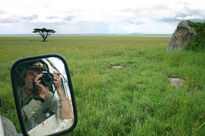 Andy Dobson in Tanzania