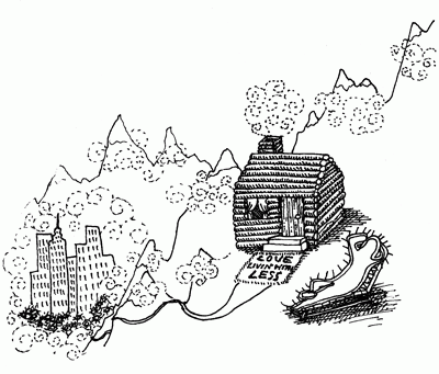 Illustration: bacterium resting