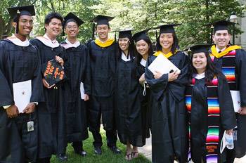 Members of the class of 2008