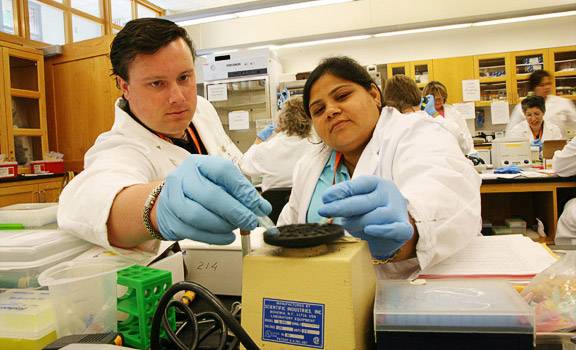 Ian McCrone and Preeti Jain