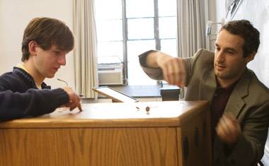 Elga and student spin coins