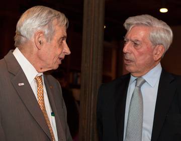 John Nash with Llosa