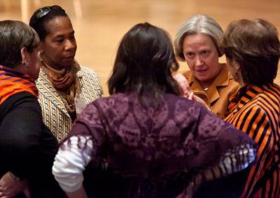 Alumni Day SMT crowd