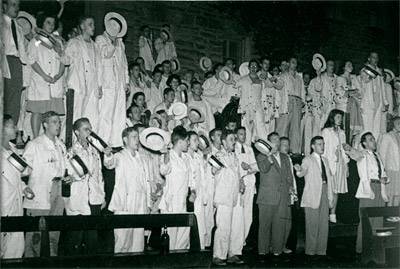 A Cappella step sing