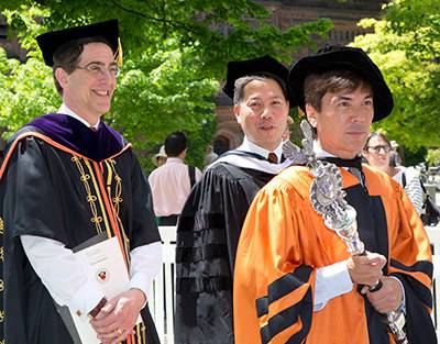 Baccalaureate 2014 Eisgruber and Lu