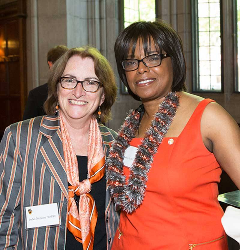 Reunions 2015 Isabel McGinty, Linda Bell Blackburn