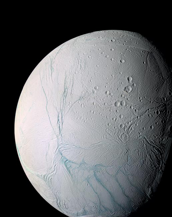 Enceladus Tiger Stripes