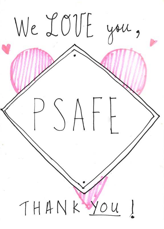 Public Safety Surprise Party card