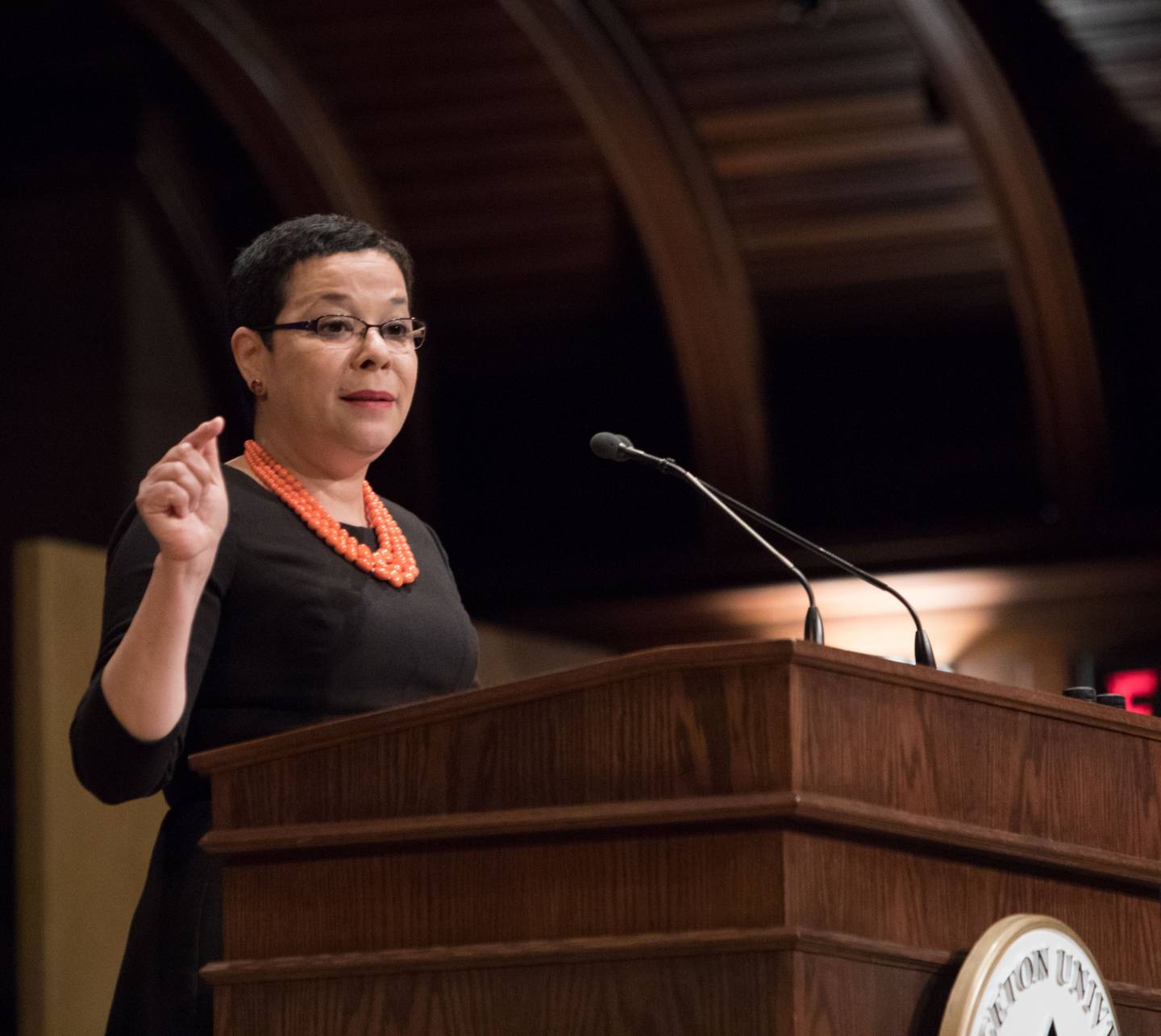 Adelante Tigres Conference: Ramona E. Romero, General Counsel, giving opening remarks