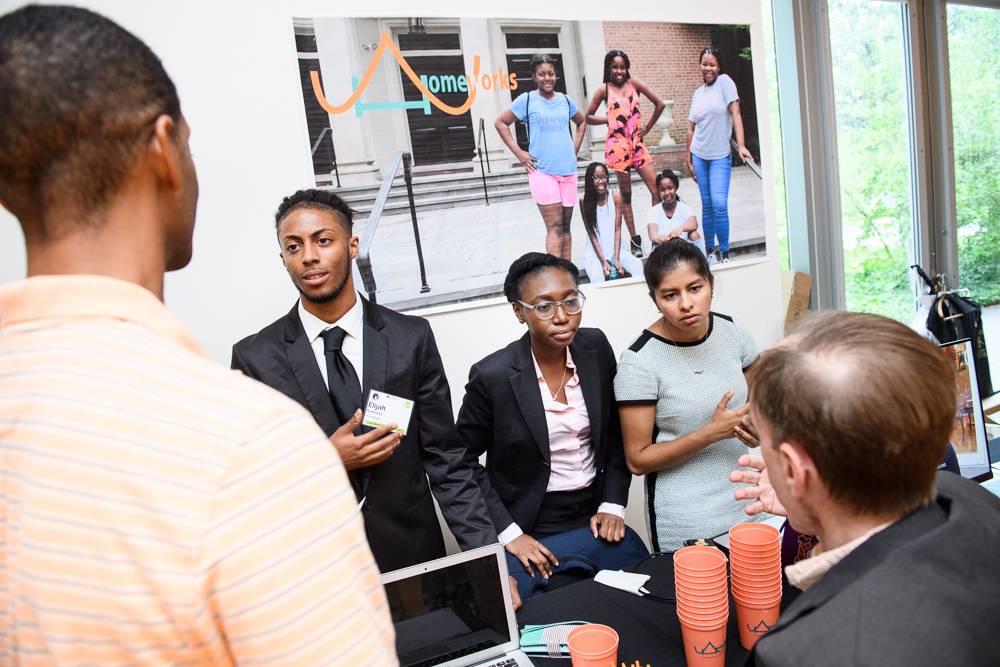 The Homeworks team explains their idea