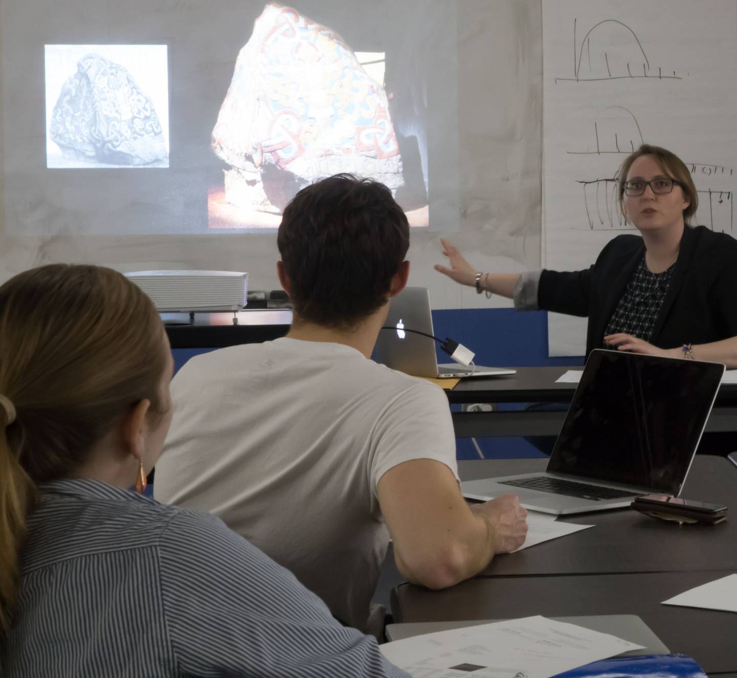 Janet Kay teaching class