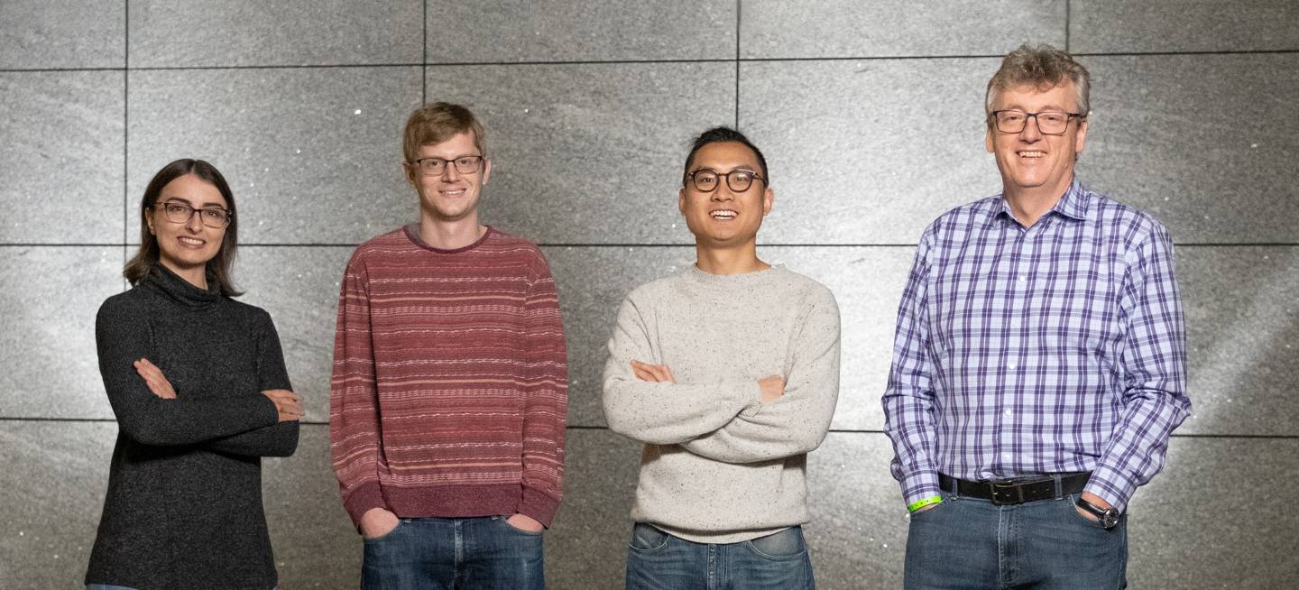 Four authors of the carbon-carbon bond paper