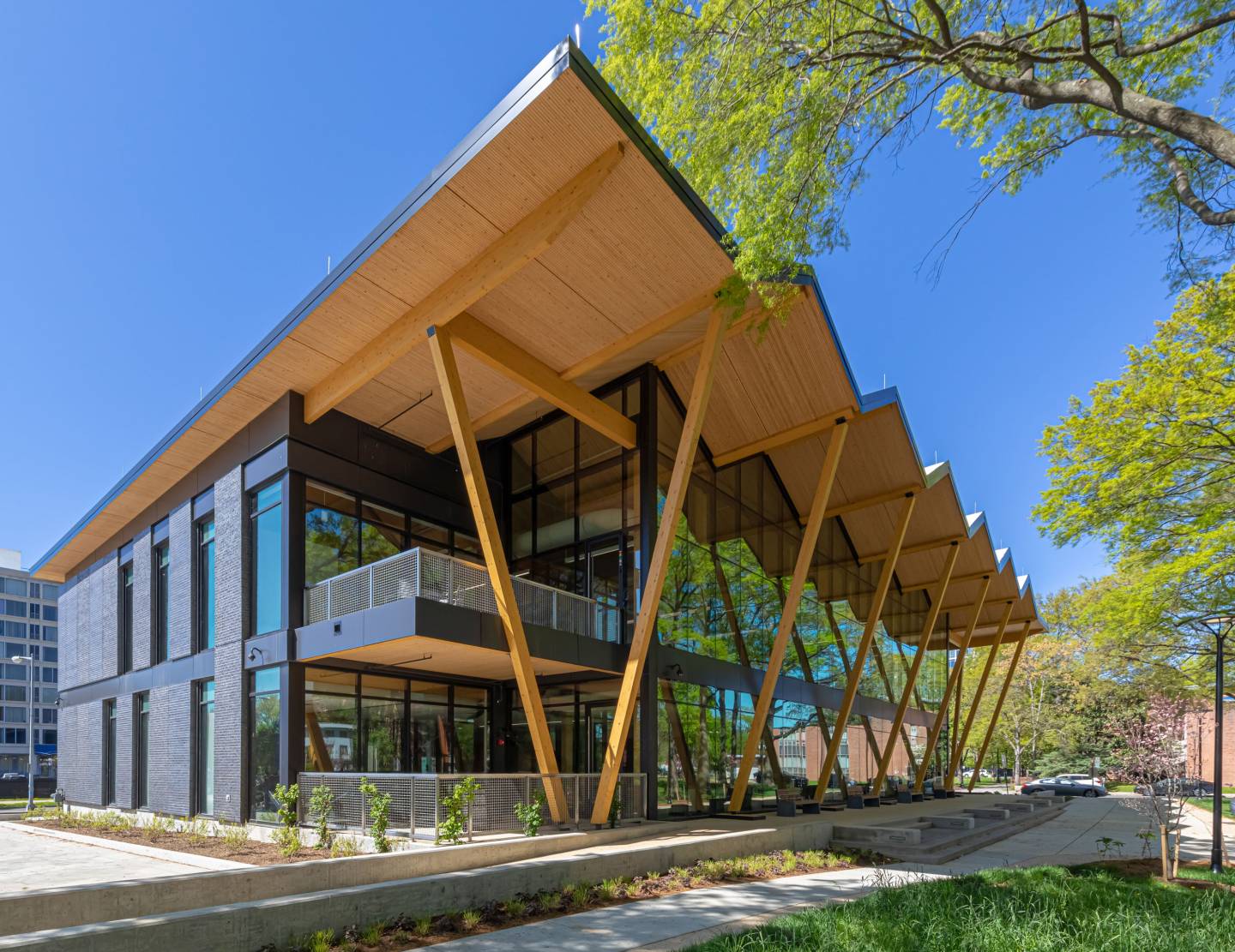 Mass timber building in Washington DC