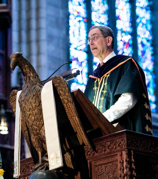 the president speaks the the podium